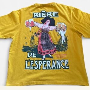 Rebels Bright Yellow Graphic Tee